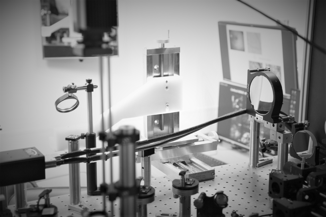 Inside an adaptive optics ophthalmoscope